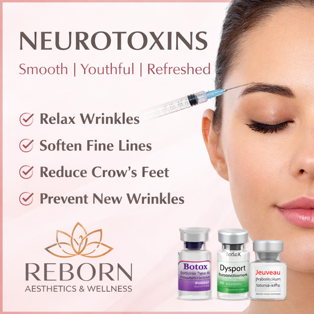 Understanding Neurotoxins - Reborn Aesthetics & Wellness Understanding Neurotoxins
