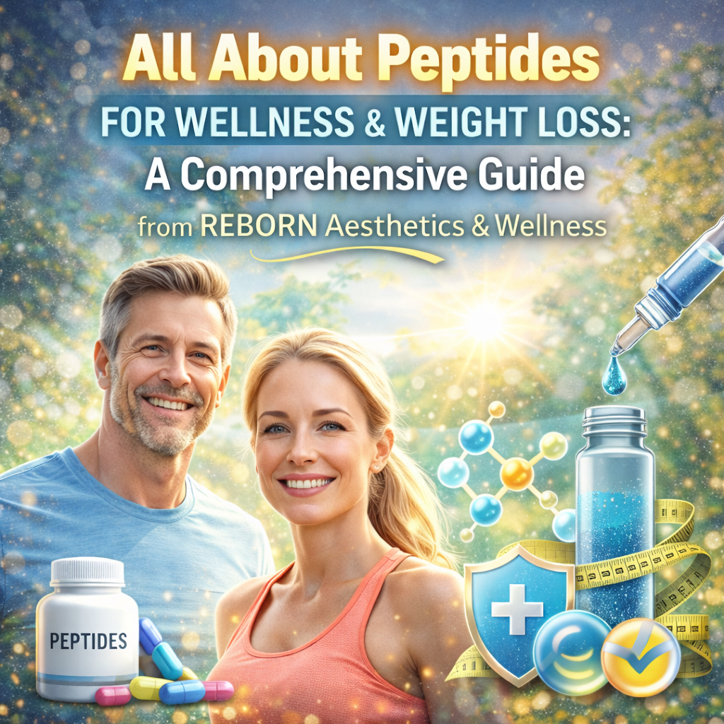 All About Peptides For Wellness & Weight Loss: A Comprehensive Guide from Reborn Aesthetics & Wellness